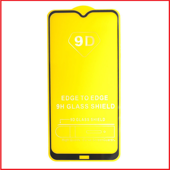 Защитное стекло Full-Screen для Xiaomi Redmi 8A черный (5D-9D с полной проклейкой), фото 1
