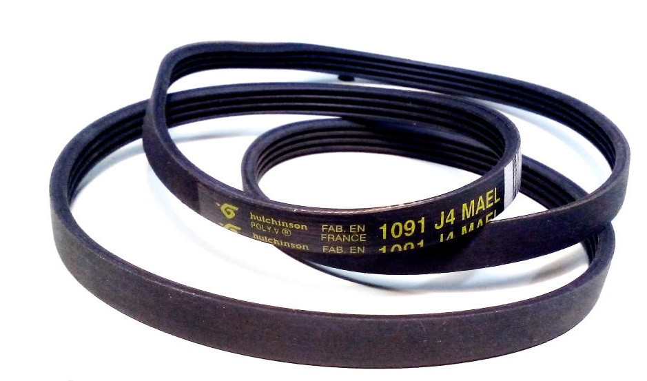 Ремень 1091 J4 EL для стиральной машины Optibelt Whirlpool 48128172827