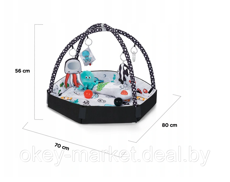 Развивающий коврик Kinderkraft SeaWorld - фото 10 - id-p157915140