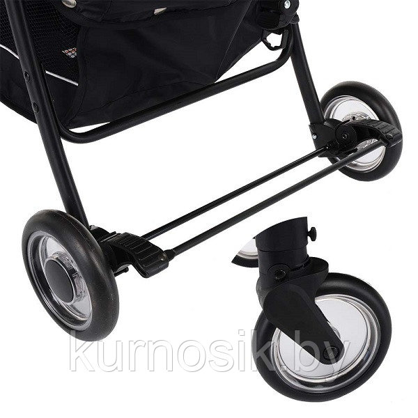 Прогулочная коляска-книжка Pituso LIBRO Х1 (5.5 кг) черный - фото 5 - id-p157915981