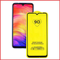 Защитное стекло Full-Screen для Xiaomi Redmi Note 7 черный (5D-9D с полной проклейкой)