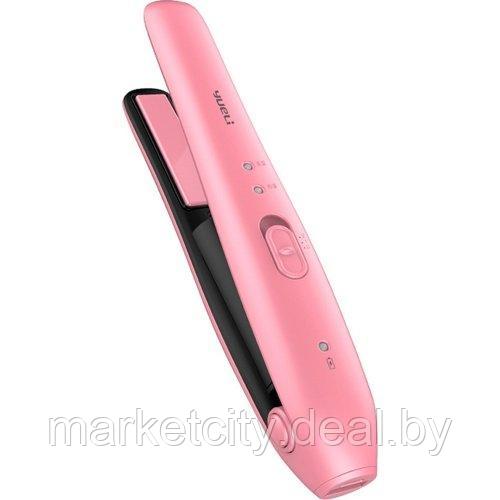 Беспроводной выпрямитель для волос Xiaomi Yueli Hair Straightener (Розовый) HS-521 - фото 2 - id-p157916081
