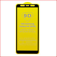 Защитное стекло Full-Screen для Samsung Galaxy A8 Plus (2018) SM-A730 черный (5D-9D с полн. прокл.)