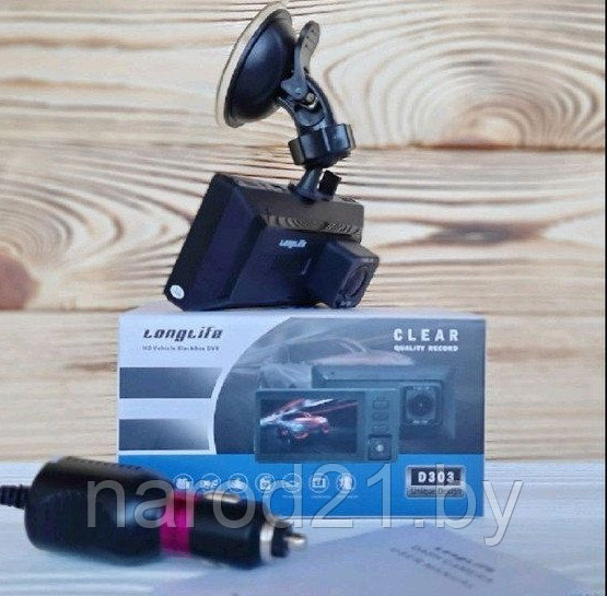 Автомобильный видеорегистратор PROFIT Full HD D303 две камеры - фото 3 - id-p157917776