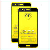 Защитное стекло Full-Screen для Huawei P10 lite черный (5d-9d полная проклейка)