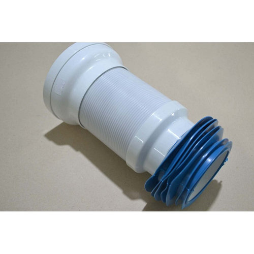 Слив раздвижной для унитаза армированный длина 558 мм "Waterstal" (ID ...