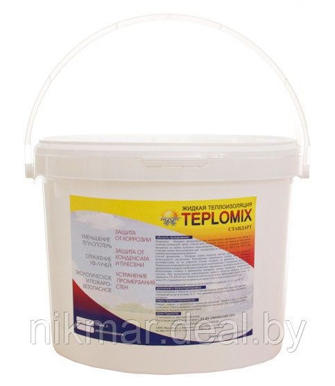 Жидкая теплоизоляция «TEPLOMIX»® СТАНДАРТ - фото 2 - id-p155612037