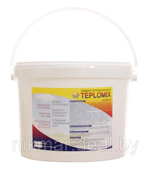 Жидкая теплоизоляция «TEPLOMIX»® АНТИКОР - фото 2 - id-p155611507