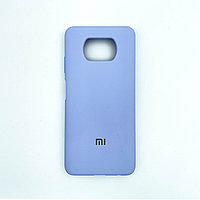 Чехол Silicone Cover для Xiaomi Poco X3, Фиалковый