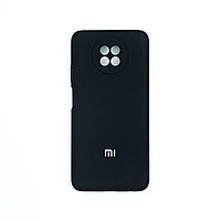 Чехол Silicone Cover для Xiaomi Redmi Note 9T, Черный