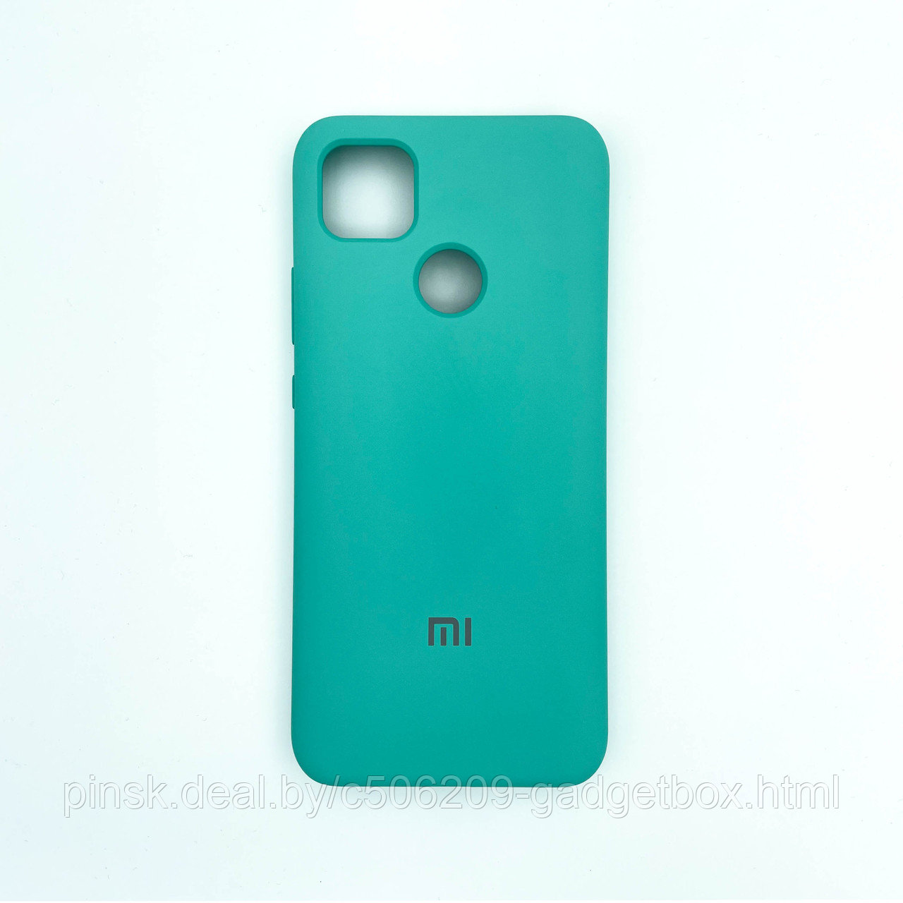 Чехол Silicone Cover для Xiaomi Redmi 9C, Мятный - фото 1 - id-p154459773