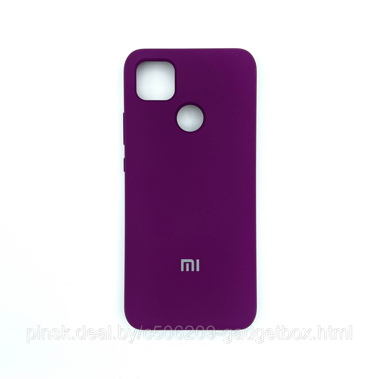 Чехол Silicone Cover для Xiaomi Redmi 9C, Фиолетовый - фото 1 - id-p154459775