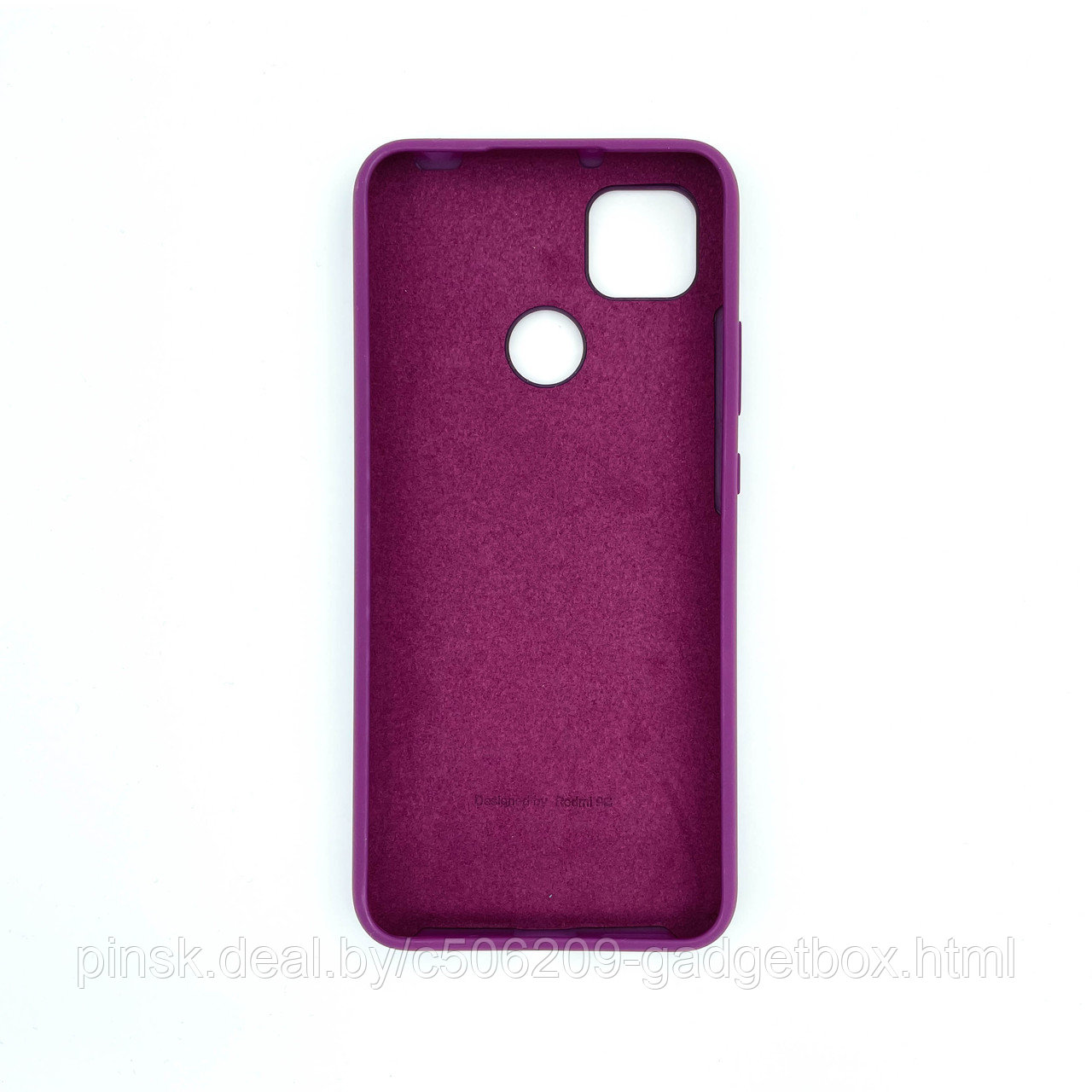 Чехол Silicone Cover для Xiaomi Redmi 9C, Фиолетовый - фото 2 - id-p154459775