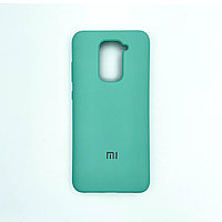 Чехол Silicone Cover для Xiaomi Redmi Note 9 / Redmi 10x-4G, Мятный