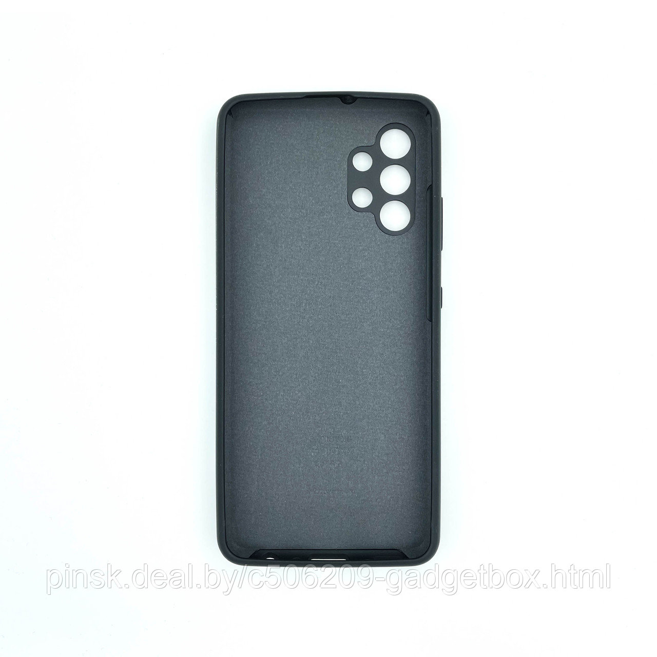 Чехол Silicone Cover для Samsung A32, Черный - фото 2 - id-p154459532