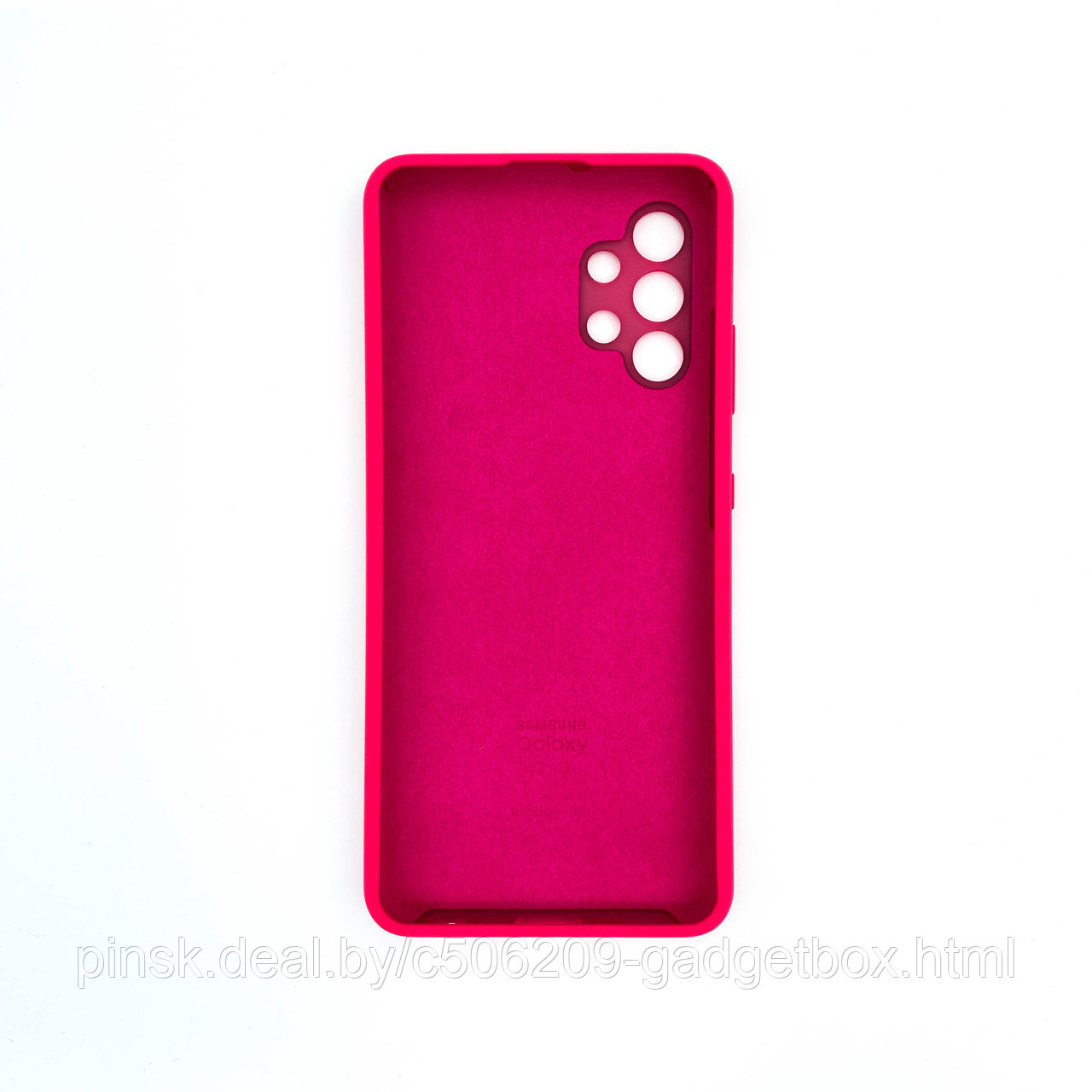 Чехол Silicone Cover для Samsung A32, Фуксия - фото 2 - id-p154459535