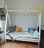 Кровать детская Вигвам, горизонтальные бортики, фото 3