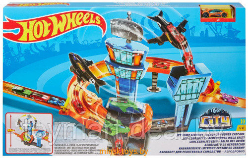 Игровой набор Hot Wheels сити - Аэропорт, Mattel GFH90 - фото 1 - id-p157962256