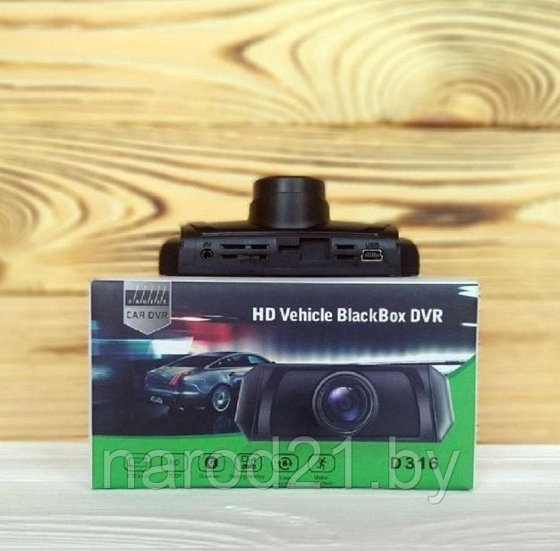 Автомобильный видео регистратор PROFIT HD Vehicle Black Box DVR D316 - фото 3 - id-p157978148