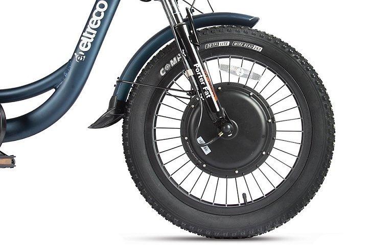 Трицикл Eltreco Porter Fat 500 UP!серый - фото 4 - id-p157978817