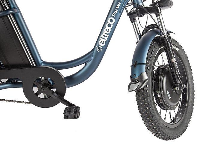 Трицикл Eltreco Porter Fat 500 UP!серый - фото 6 - id-p157978817