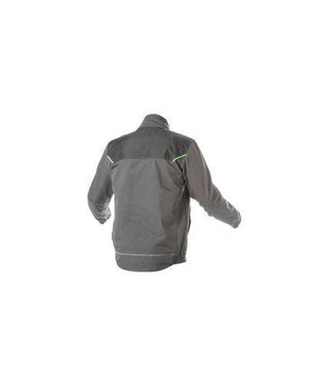 LEMBERG Куртка рабочая, темно-серая (65% полиэстер, 35% хлопок), размер L (52), HOEGERT HT5K800-L, фото 2