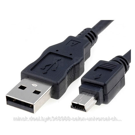 Кабель USB 2.0 A-mini USB 1.0 м, фото 2