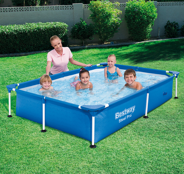 Бассейн каркасный Bestway Steel Pro, 221х150х43см, 1200л