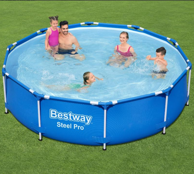 Каркасный бассейн Bestway Steel Pro 305х76см, 4678л, фильтр + насос