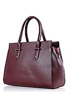 Женская осенняя кожаная красная сумка Galanteya 36818.9с3789к45 бордо без размерар.