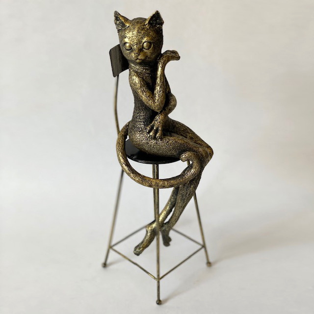 Статуэтка Кошка в кресле - фото 4 - id-p104918147