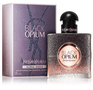 Акция 1+1=3 Женская парфюмированная вода Yves Saint Laurent Black Opium Floral Shock edp 90ml