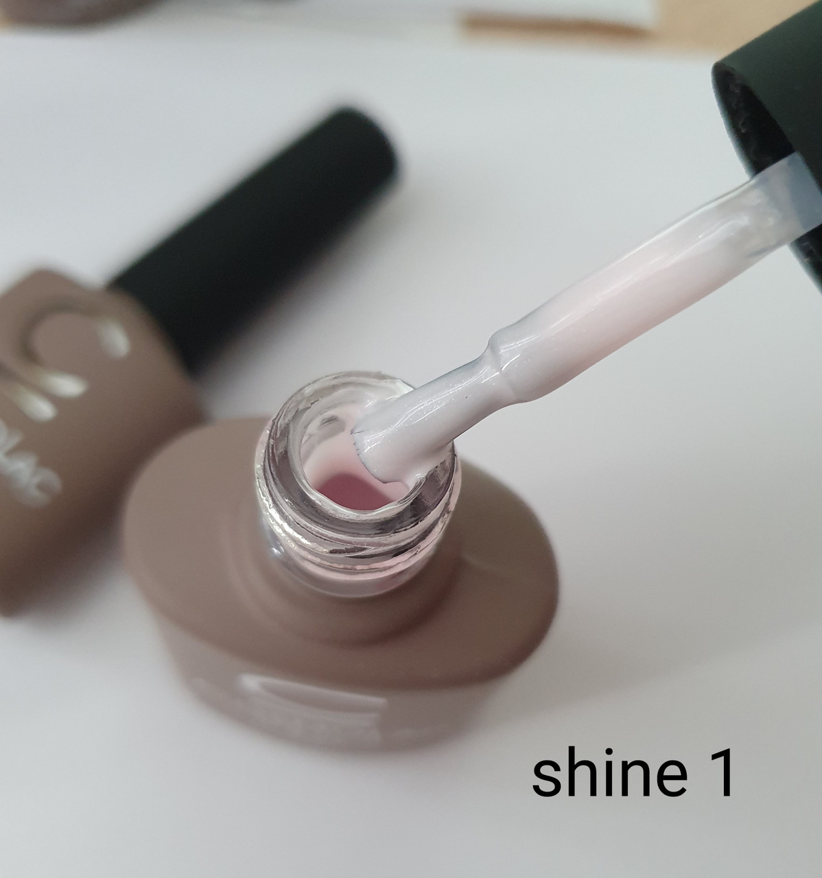 База камуфляж с шиммером CosmoLac base cover SHINE ,14 мл