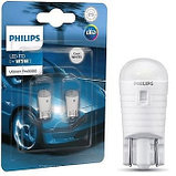 Лампа светодиодная W5W Philips Ultinon Pro3000  белый 11961U30CWB2 (2 шт), фото 2