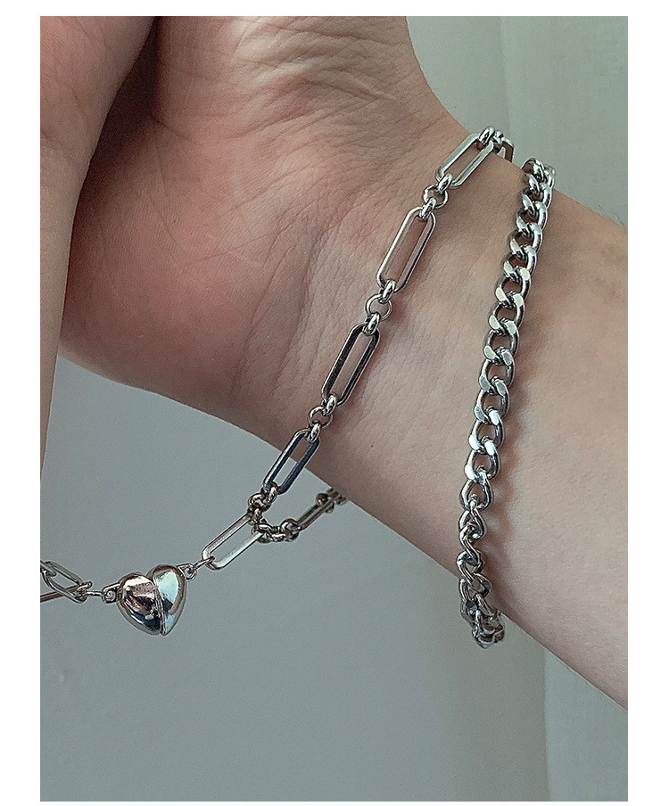 Парные браслеты с магнитами-сердечками "Lovenne" - фото 3 - id-p158017294