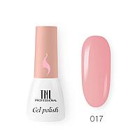 Гель-лак TNL 8 Чувств Mini №017 - дымчато-розовый, 3,5мл