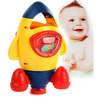 Заводная Игрушка Фонтанчик для купания "Ракета" Funny Baby Water Toy, арт.HE0277