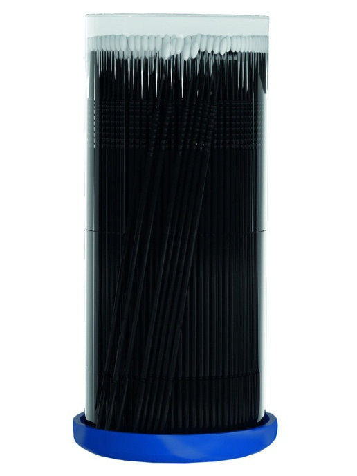 INNOVATOR COSMETICS Микрощеточки безворсовые, 2мм, черные (L), 100шт - фото 1 - id-p118953392