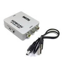 Адаптер / переходник / конвертер / преобразователь AV (3x RCA / тюльпаны) на HDMI