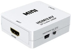 Адаптер / переходник / конвертер / преобразователь AV (3x RCA / тюльпаны) на HDMI, фото 2