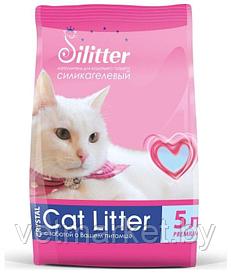 Наполнитель для кошачьих туалетов Silitter силикагелевый 5л