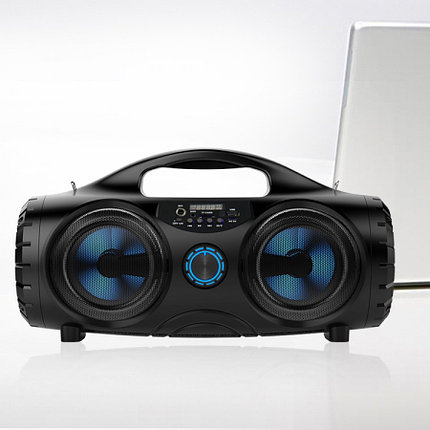 ПОРТАТИВНАЯ КОЛОНКА ZQS-4215 С USB, РАДИО, BLUETOOTH (СИНИЙ), фото 2