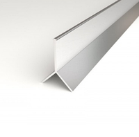 Профиль Y-образный "Мерседес" для плитки ПП 05-10 серебро люкс до 10мм длина 2700мм