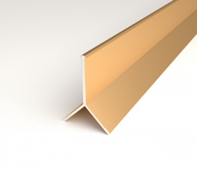 Профиль Y-образный "Мерседес" для плитки ПП 05-10 золото люкс до 10мм длина 2700мм