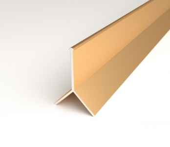 Профиль Y-образный "Мерседес" для плитки ПП 05-4 золото люкс до 4.5мм длина 2700мм - фото 1 - id-p158085591