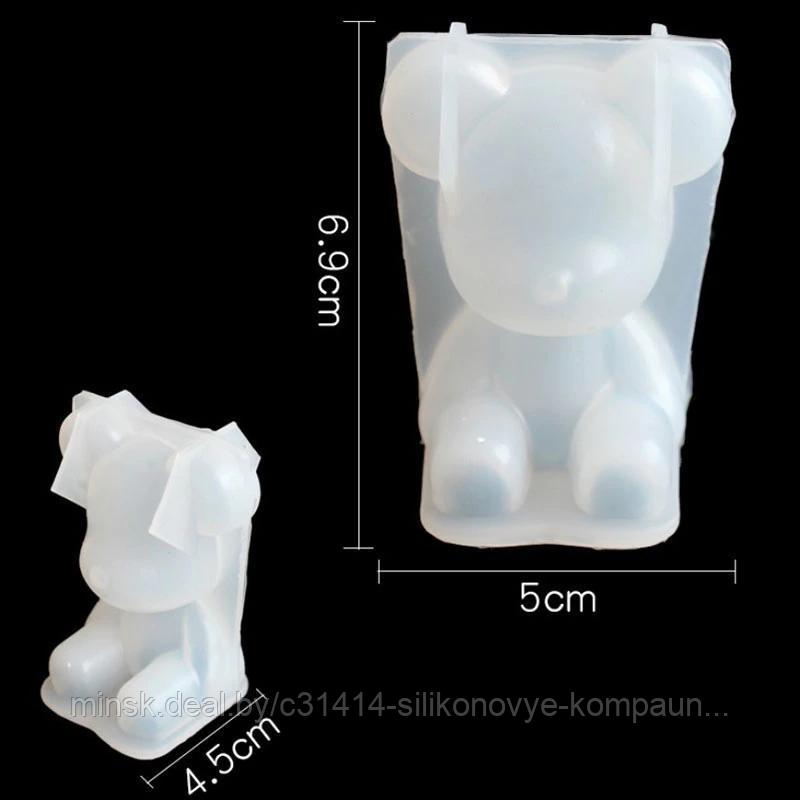 Молд силиконовый 3D "Медвежонок" D187-2 - фото 2 - id-p158090529