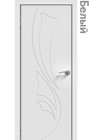 Межкомнатная дверь "ЭМАЛЬ" ПГ-04 (Цвет - Белый; Ваниль; Грэй; Капучино; Графит) - фото 6 - id-p136126817