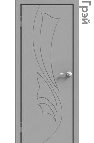 Межкомнатная дверь "ЭМАЛЬ" ПГ-04 (Цвет - Белый; Ваниль; Грэй; Капучино; Графит) - фото 3 - id-p136126817