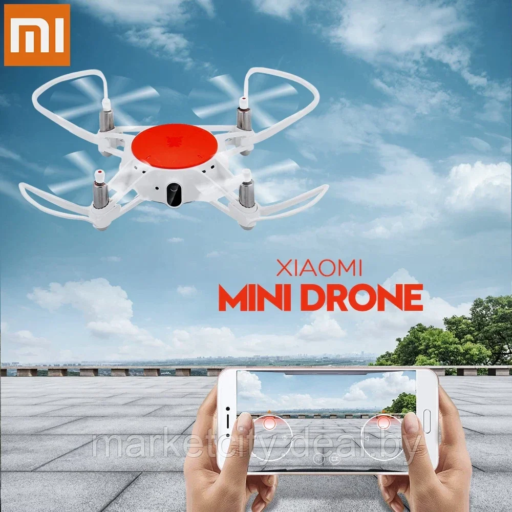 Квадрокоптер Xiaomi MITU Mini RC Drone WiFi FPV 720P HD Camera (LKU4032CN) - фото 1 - id-p158098617