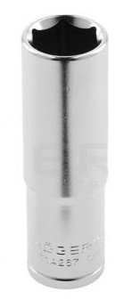 Торцевая головка шестигранная 1/2“, глубокая, CrV, 23 мм, HOEGERT